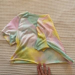 Tie-dye crop top